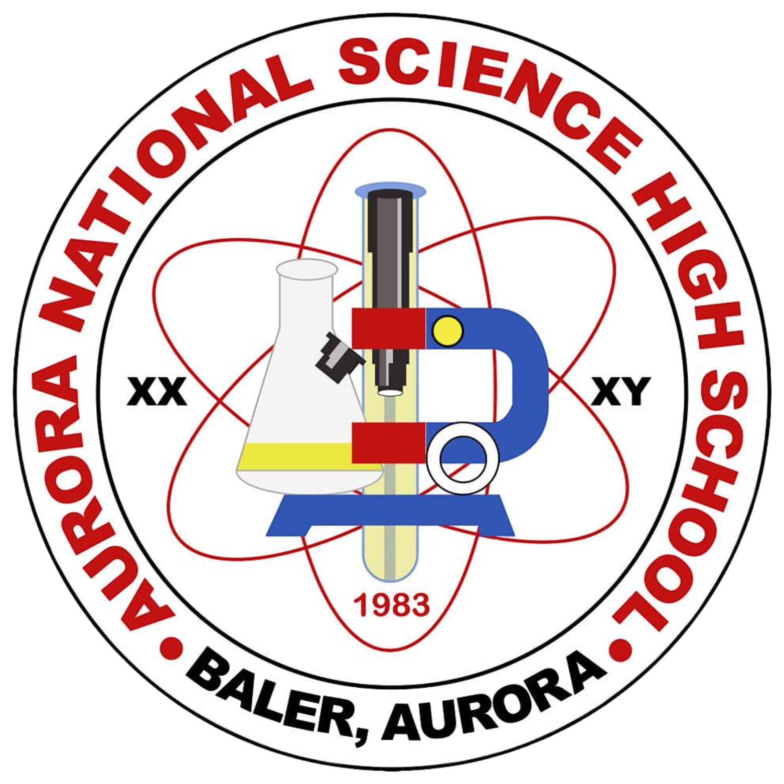 Aurora National Science High School Logo